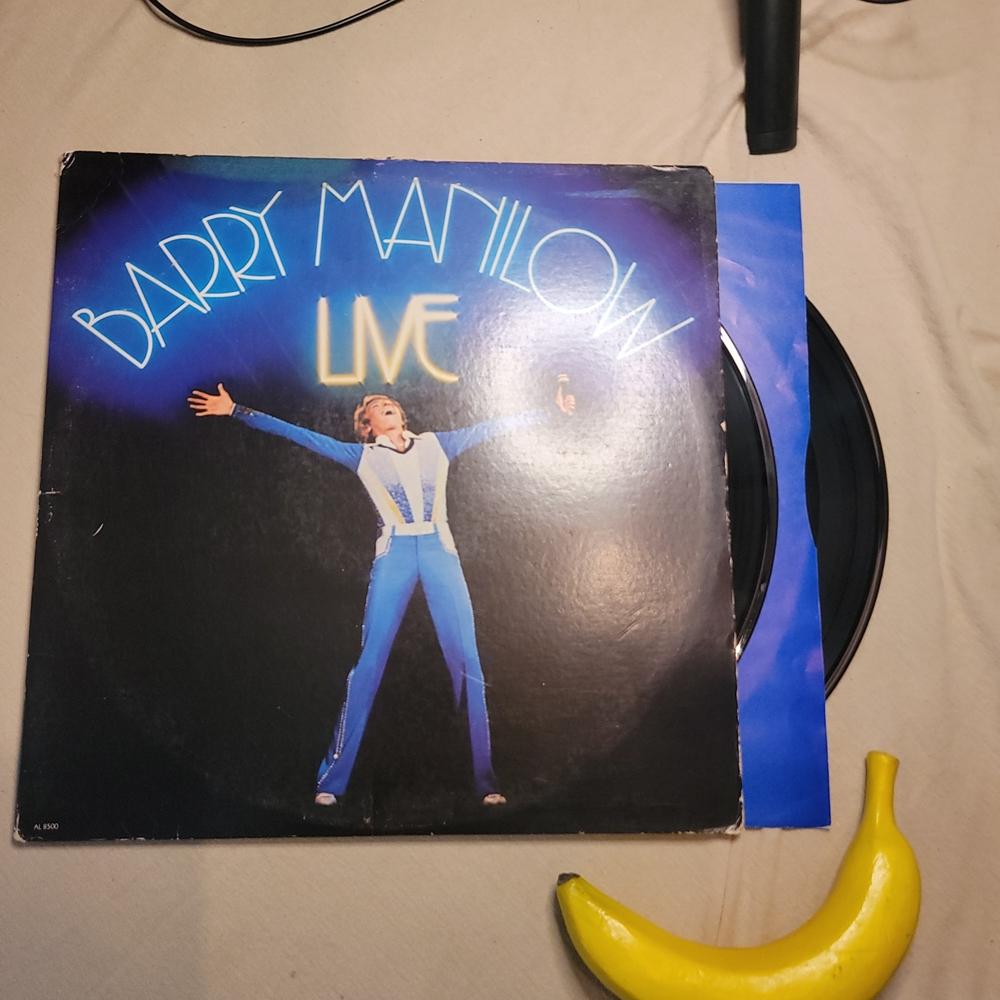 Barry Manilow – Live 1977 Arista AL 8500 2xLP Vinyl Gatefold
